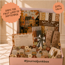 Monthly Subscription - Journal Junk Box - September: Sweater Weather