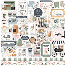 Cozy Café Cardstock Stickers (12'' x 12'')