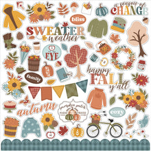 Cozy Autumn Cardstock Stickers - 12