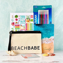 Load image into Gallery viewer, Beach Babe Canvas Pouch
