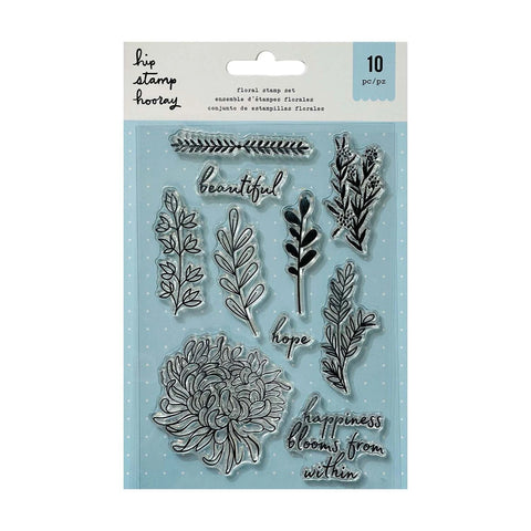 Flourish & Fern Clear Stamp Set