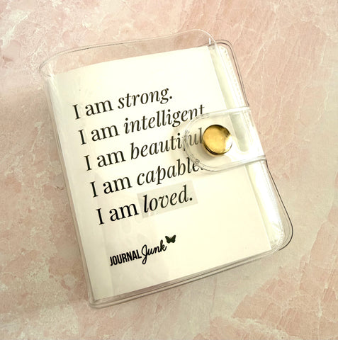 I Am Beautiful and Loved A7 Mini Journal