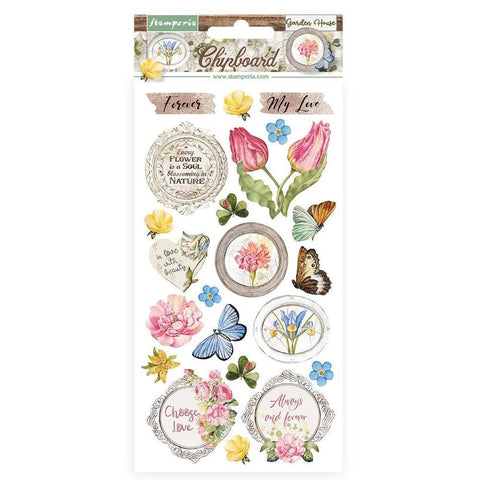 Secret Garden Adhesive Chipboard