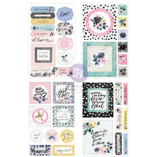 Hello Springtime Abstract Cut-Out Sticker Sheets