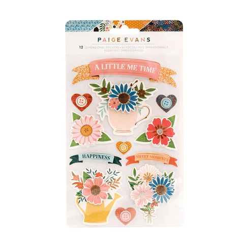 Homegrown Moments Dimensional Stickers (12 Piece Pack)