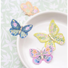 Antique Butterfly Garden Dimensional Stickers