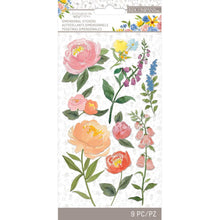Antique Garden Floral Stickers