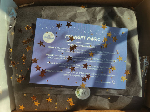 Monthly Subscription - Journal Junk Box - October: Midnight Magic