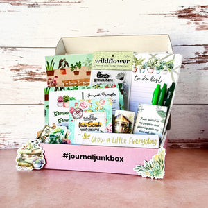 Journal Junk Box January: Grounded & Growing