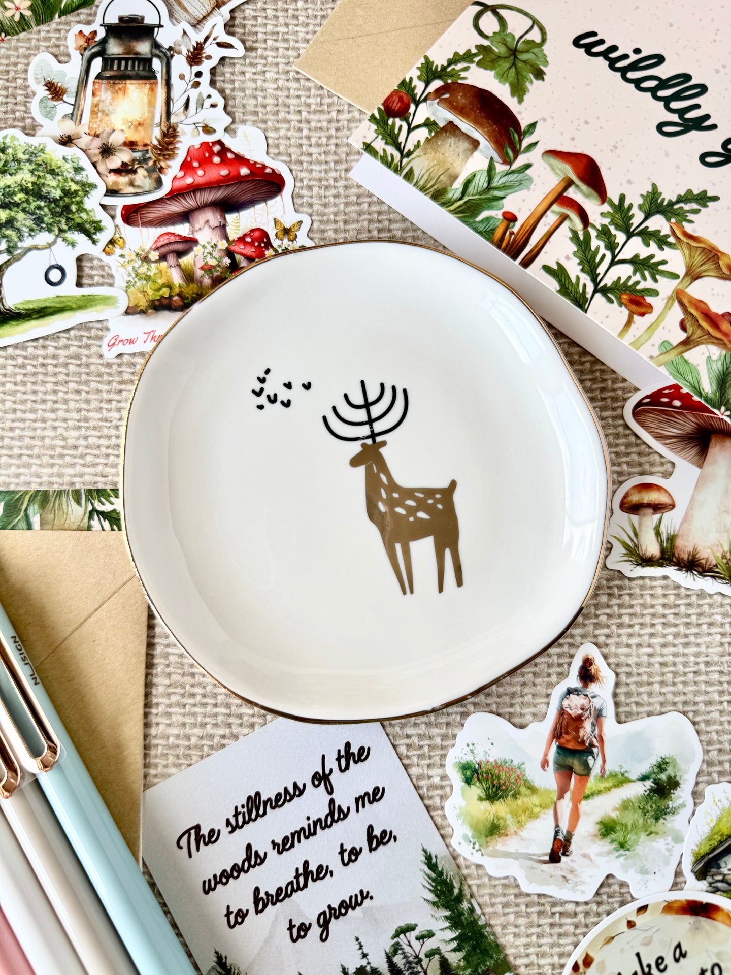 Oh Deer Trinket Tray