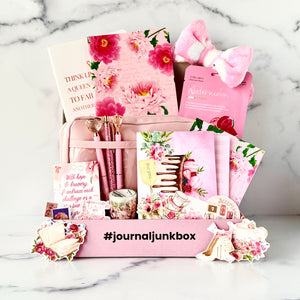 Journal Junk Box October: Blush and Brave