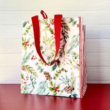 Load image into Gallery viewer, Holiday Sprigs Mini Tote Bag
