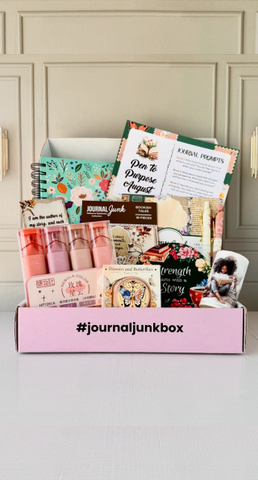 Journal Junk Box August: Pen to Purpose