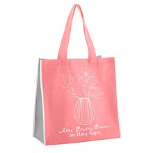 Load image into Gallery viewer, Flower Blooms &amp; Hope Tote Bag
