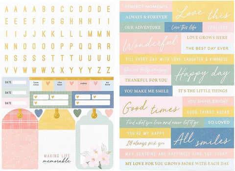 Matters of the Heart Cardstock Sticker Pack