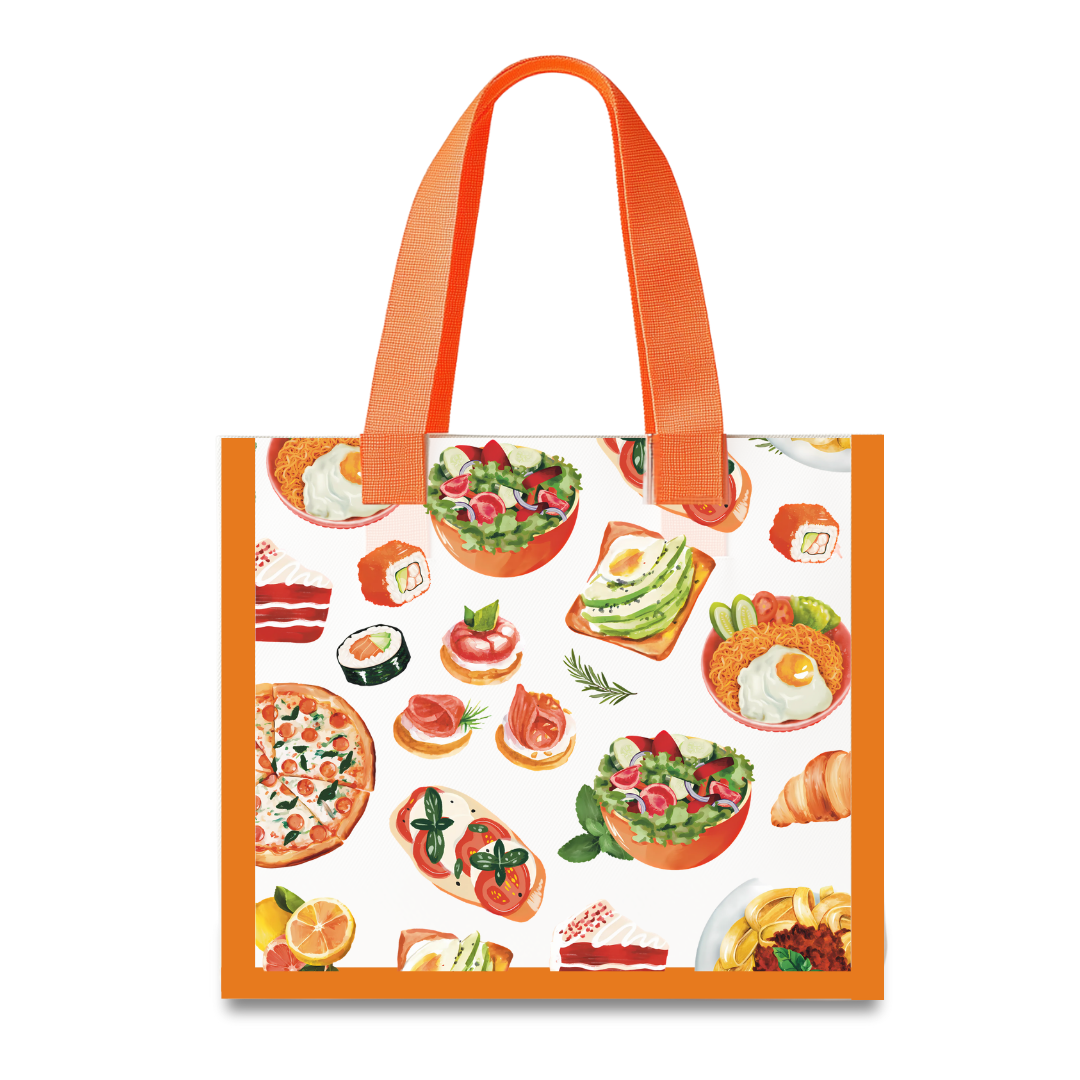 Mindful Munchies Multi-use Mini Tote Bag By Journal Junk