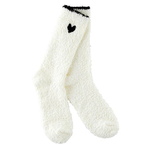 Cozy Heart Fuzzy Socks Gift
