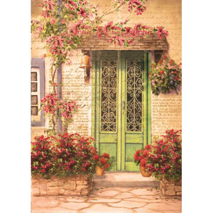 Rustic Doors A4 Decoupage Paper (2-Pack)