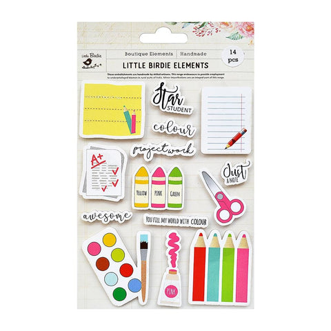 Shining Student Sticky Embellishments