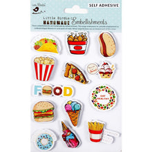 Tasty Bites Sticky Embellishments