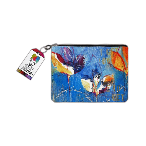 Abstract Bloom Art Pouch