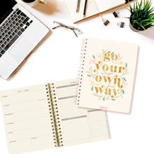 Load image into Gallery viewer, Go Your Own Way Spiral 2024 Planner
