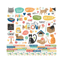 The Cat's Meow Cardstock Stickers 12 x 12