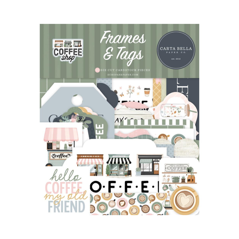 In the Mood for Coffee Frames and Tags