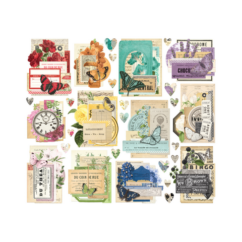 Bright Color Palette Die Cuts