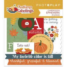 Hello Autumn Ephemera Card Stock Die Cuts