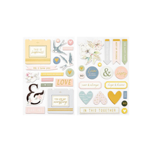 This is Happiness Chipboard Stickers