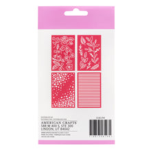 Flowers and Patterns Stencil Set