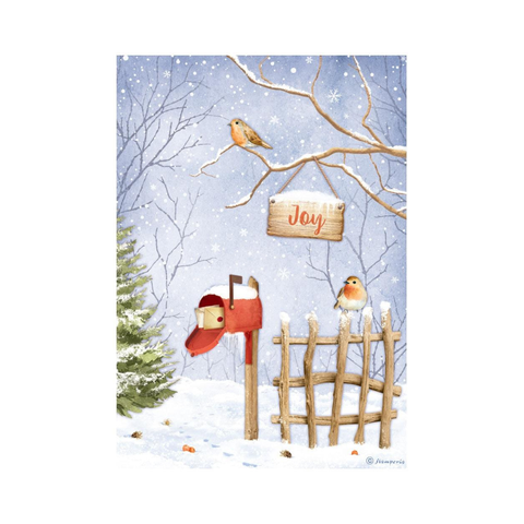 Joy Birds Rice Paper Sheet Set A4