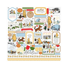 Pooh's Adventure Cardstock Stickers 12