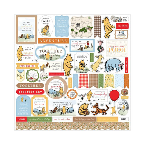 Sweet as Honey Pooh Stickers 12