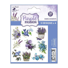 Paquete de adornos Purple Passion