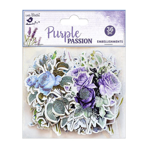 Paquete de adornos Purple Passion