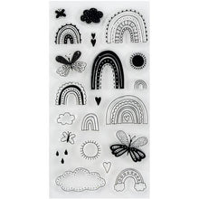 Over the Rainbow Clear Stamp Set