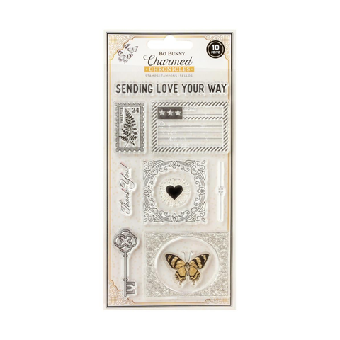 Charmed Clear Acrylic Stamp Set