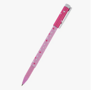 Pink Hearts Ballpoint Pen - DG Journals